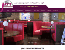 Tablet Screenshot of jaysfurnitureproducts.com
